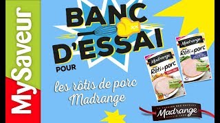 Rôti de porc Madrange Banc dessai [upl. by Eatton]