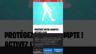 Tuto comment activer l’a2fil faut se connecter à son compte fortnite [upl. by Kele117]