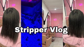 YOU WANT BELIEVE WHAT HAPPENED 4 DAY STRIPPER VLOG TRYING MY BEST TO PUSH THROUGH MONEY COUNT [upl. by Milton]