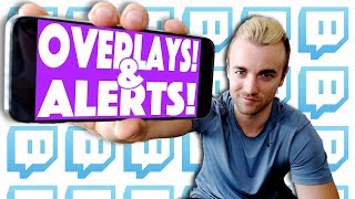 MOBILE IRL STREAM LIKE A PRO animated overlays and alerts too [upl. by Ytsim]