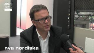 2010 Orgatec  Interview Remo Röntgen from nya nordiska [upl. by Ibed]