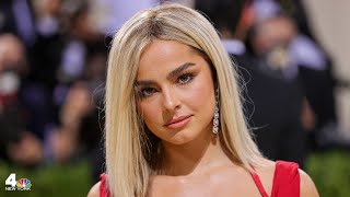 TikTok Star Addison Rae Stuns in Red at Met Gala [upl. by Sandstrom]