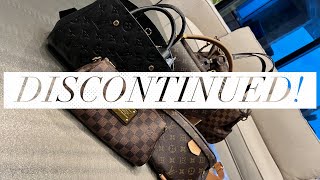 Discontinued Louis Vuitton Bags in My Collection 2022 Bumbag Montaigne BB Double V Evora Eva [upl. by Lenora443]