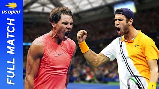 Rafael Nadal vs Karen Khachanov in a titanic battle  US Open 2018 Round 3 [upl. by Norine]