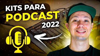 Como montar um PODCAST  Quais equipamentos necessários [upl. by Ahsemrac248]