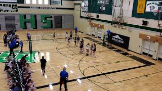 South Kitsap  Graham Kapowsin High School Volleyball SPSL TOURNAMENT  11924  Set 1 of 4 [upl. by Hanako491]