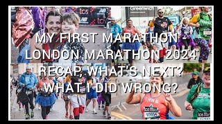 Post My First Marathon Recap Mistakes Triathlon [upl. by Angela]