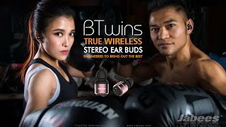 Jabees BTwins True Wireless Fitness Earbuds [upl. by Schweitzer71]