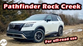 2023 Nissan Pathfinder Rock Creek – DM Review [upl. by Digirb]