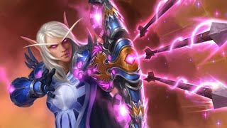 Hearthstone Vereesa Windrunner Theme Dalaran  General [upl. by Annanhoj929]