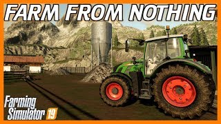 CREATING A FARM FROM NOTHING  Felsbrunn E10  Lets Play FS19 [upl. by Droffats]