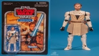 Star Wars Figure Review  ObiWan Kenobi The Clone Wars Realistic Version VC 103 [upl. by Anide632]