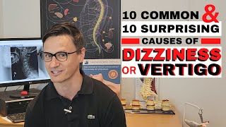 21 CAUSES of Dizziness and Vertigo  Dr Jon Saunders [upl. by Yarvis]