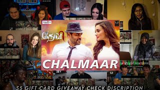 Chalmaar Video Song Crazy Dance Reaction Mashup  Prabhudeva  DheerajReaction [upl. by Mcgean]