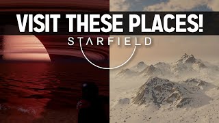 Starfield The Coolest Planets and Moons to Visit and Build Your Base On [upl. by Mackie]