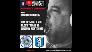 EN VIVO  MONTEVIDEO CITY TORQUE VS URUGUAY MONTEVIDEO FINAL POR ASCENSO IDA  URUGUAY [upl. by Portuna]