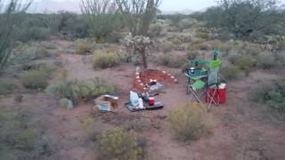 AZ OffGrid property in Southern AZ The Beginning [upl. by Airetnuhs]