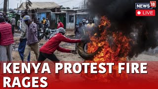 Kenya Protests LIVE Updates  Nairobi Protests Continue To Heat Up  Kenya News  N18G  LIVE News [upl. by Ahsakat77]