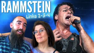 Rammstein  Links 234 REACTION with my wife [upl. by Kragh443]