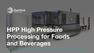 HPP High Pressure Processing for Foods and Beverages [upl. by Hallsy]