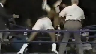 Riddick Bowe vs Elijah Tillery Crazy Fight [upl. by Blight]