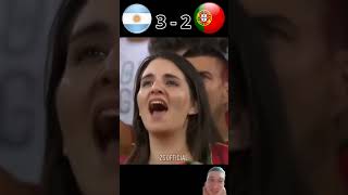 Argentina vs bồ Đào Nha football fifaworldcup2022final worldcup [upl. by Osbourn]