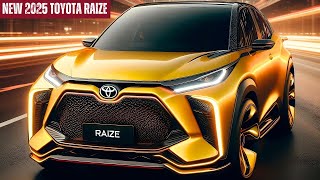 Unbelievable The 2025 Toyota Raize  Is This the Ultimate SUV [upl. by Dailey467]