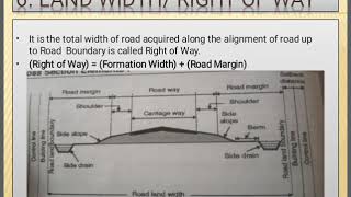 Right of way formation Width [upl. by Ruphina863]