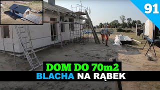 Odcinek 91 Budowa domu do 70m2 Blacha na rąbek stojący  Wprowadzenie [upl. by Schiffman]