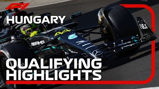 Qualifying Highlights  2023 Hungarian Grand Prix [upl. by Meehsar]