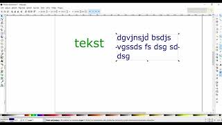 Podstawy Inkscape  Odcinek 5  Edycja tekstu Jak edytować tekst OgarnijTo [upl. by Enelkcaj]