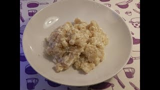 Slovak cheese spätzle Halušky [upl. by Nahc]