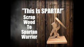 DIY From Scrap Wood To Spartan Warrior [upl. by Truelove228]