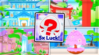 🍀5X LUCK EVENT🍀 w PETS GO o 1800 🌸JAPONIA UPDATE🌸  Roblox LIVE [upl. by Shandeigh]