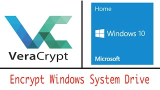 How to Encrypt Your Windows System Drive With VeraCrypt [upl. by Lorilyn73]