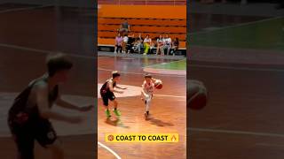 COAST TO COAST 🏀 BALL HANDLING ✨ DRIBBLING SKILL basketball 9yearsold hooper [upl. by Ocin]