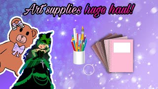 Art supplies hugs haul [upl. by Allak]