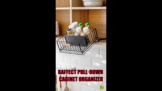 Baffect PullDown Cabinet OrganizerFolding Handle [upl. by Schlicher]