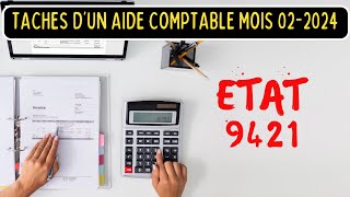 Les Taches dun aide comptable mois 2 [upl. by Nollahs232]