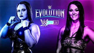 WWE 2K19 Womens G1 Climax  Jordynne Grace vs Tegan Nox  A Block R1 Match 2 [upl. by Aneladgam]