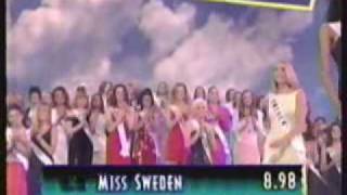 1997 Miss Universe 10 Semifinalists [upl. by Asirb]