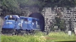 Trains of Altoona amp Gallitzin PA  July 7 1991 [upl. by Pax]