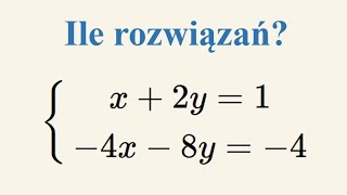 Układ równań  zadanie z informatora CKE 2025 [upl. by Ennobe760]