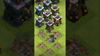 coc all archer tower levels VS MAX Royal champion clashofclans coc cocshorts games virial [upl. by Aneed753]