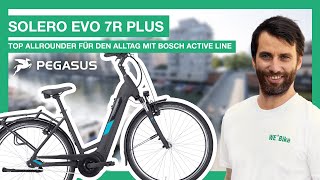 PEGASUS Solero EVO 7R Plus  Trekking EBike mit TOP PreisLeistung [upl. by Bhayani]