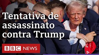 Ataque contra Trump o que se sabe até agora [upl. by Pablo387]