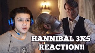 BOWELS IN OR BOWELS OUT Watching HANNIBAL Season 3 Episode 5 for the FIRST TIME Show Reaction [upl. by Atis]