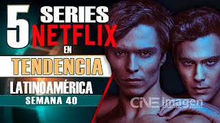 ¿Cuáles son las 5 SERIES MÁS VISTAS en Netflix esta semana [upl. by Silver]