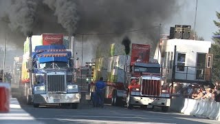 Jean François Tessier chargé la foire du camionneur de Barraute 2015 [upl. by Truitt]