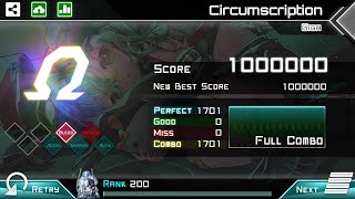 【癖配置15】Circumscription GIGA 15 Ω Rank ALL PERFECT 1000000pts【Dynamix】 [upl. by Okiek996]